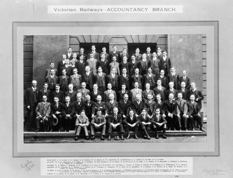 Accountancy Branch group, 1920