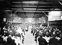 Newport workshop dining room, 1912