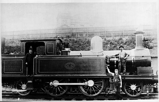 E class steam locomotive Phoenix, no. 250, circa 1889