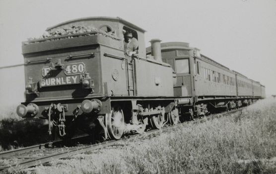 E class steam locomotive no. 480, Burnley, post-1910
