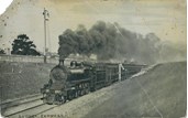 A2 class steam locomotive no. 828 hauling the Sydney Express, pre-1930