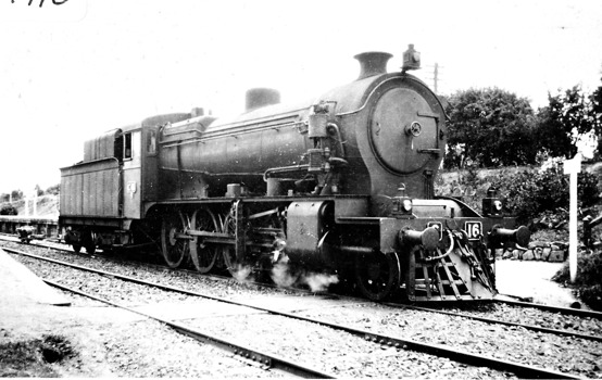 C class steam locomotive no. 16, circa 1930