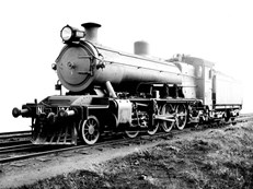 N class steam locomotive no. 134