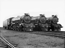 S class steam locomotives no. 300, 301 and 302, circa 1927