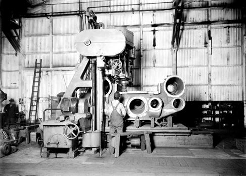 S class steam locomotive castings