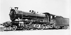 X class steam locomotive no. 27, circa 1927
