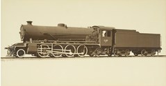X class locomotive with 2-8-2 wheel arrangement operated by Victorian Railways from 1929