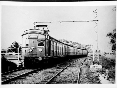 Tait train, Springvale Cemetery