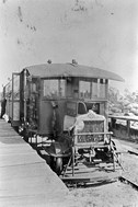 Motor train, Moira Station, 1925