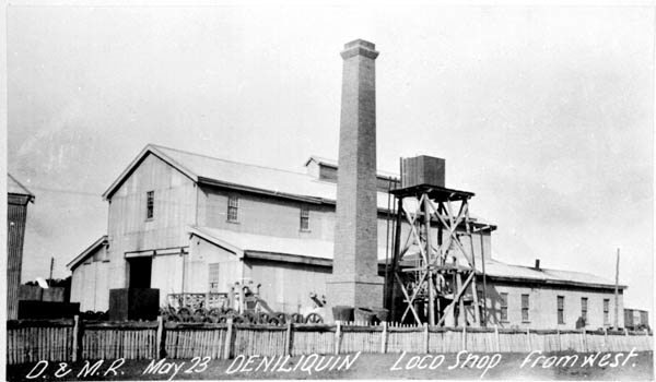 Loco workshops, Deniliquin, 1923