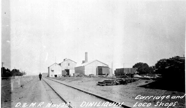 Loco workshops, Deniliquin, 1923