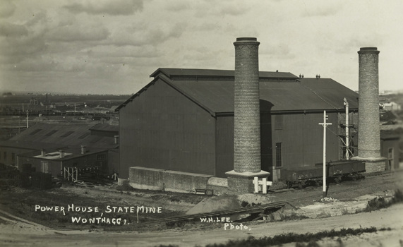 Power House, State Coal Mine, Wonthaggi, circa 1919