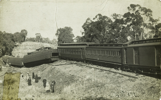 Train derailment, 3 June 1919