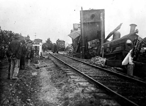 Accident resulting from brake failure, Beaufort, 5 February 1910
