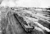 Alterations at Benalla rail yards, circa 1913
