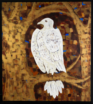 Bunjil, a painting by Deanne Gilson, 2014