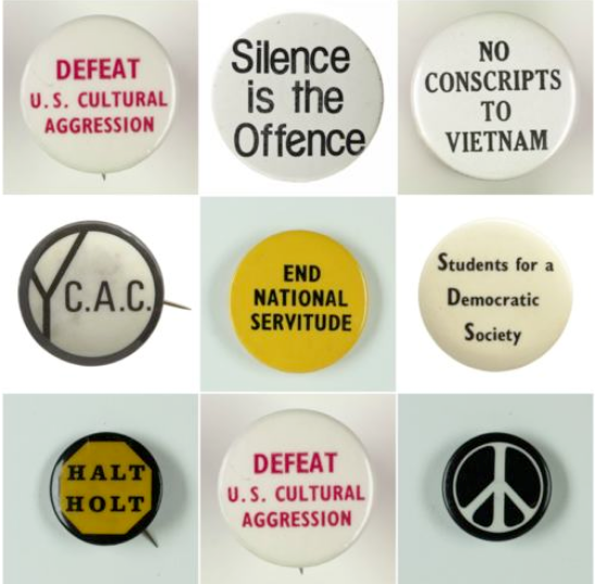 Activists' badges