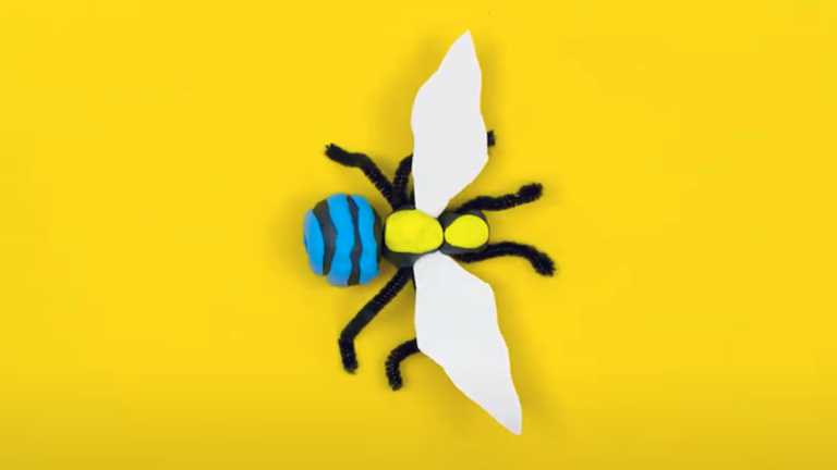 Blue banded bee model