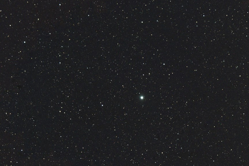 Image from a telescope of the night sky