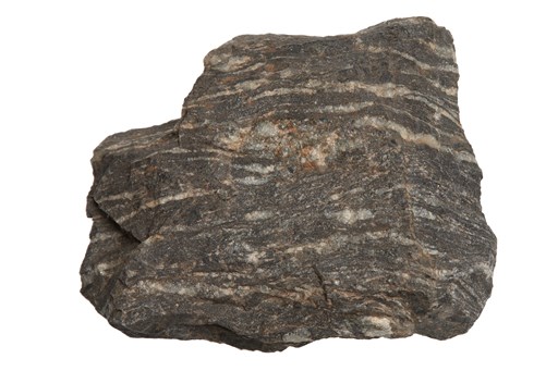 Quartz biotite gneiss specimen from Wonga gold mine
