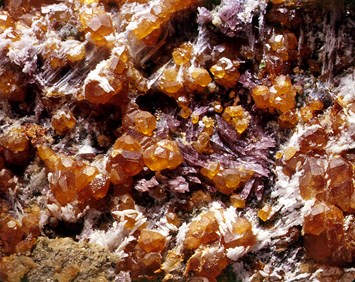 Andradite mineral from Dookie Mineralogical Reserve quarry
