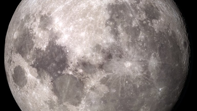 A 2018 Southern Hemisphere view of the Moon