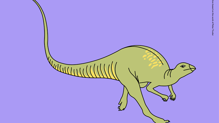 Illustration of Leaellynasaura