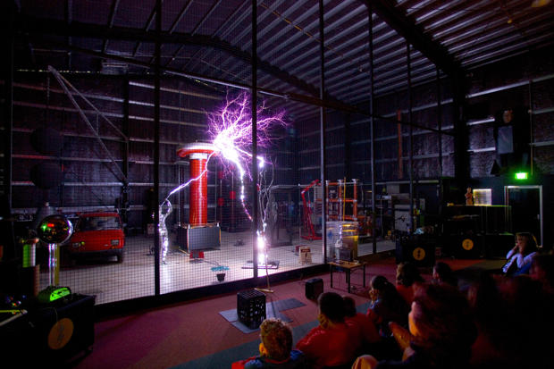 Lighting room in Scienceworks