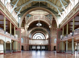 Interior of the Royal Exhibition Building