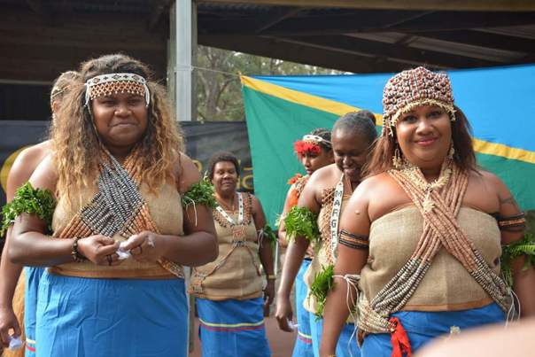 Group of performers