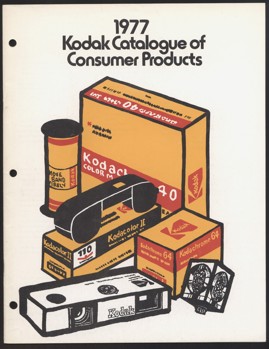 White cover with illustrations of films and cameras