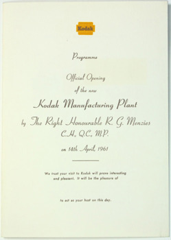 Printed paper pamphlet