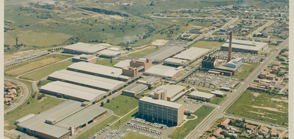 Factory buildings 