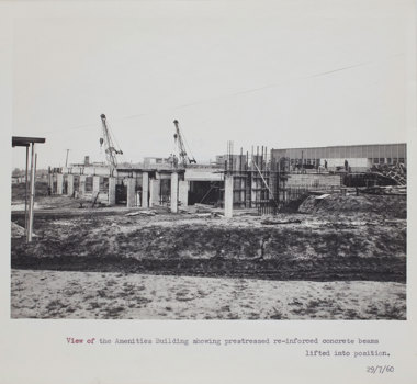 Partially built building.