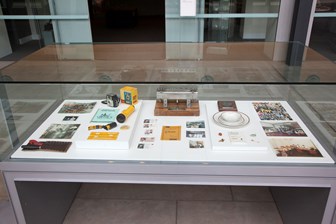 Display case at the 10th Anniversary of the Kodak Collection mini-exhibition at Melbourne Museum