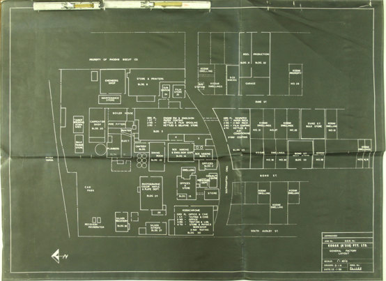 Map of site plan