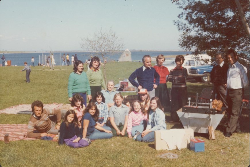 People at a picnic