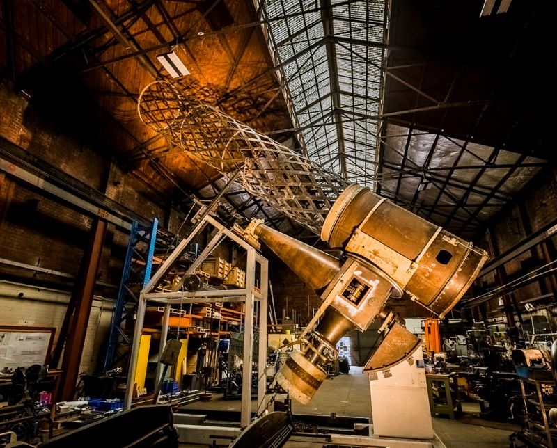 See the restored telescope!