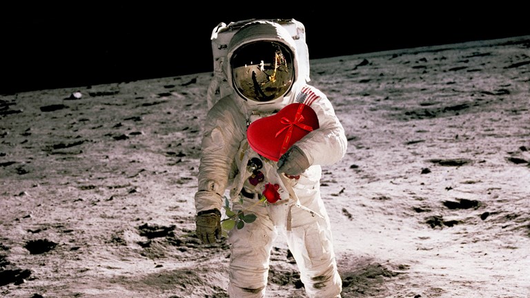Valentines Astronaut