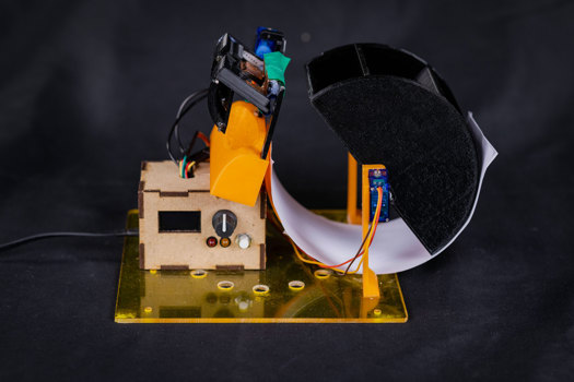 This image details Siddharth Shrivastava’s realised integrated controlled system ‘Autonomous Litter Collecting Robot’.