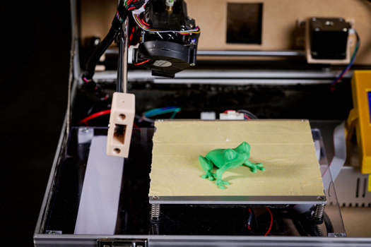 This image details David Naguib’s realised integrated controlled system ‘The Fabricator 3D’.