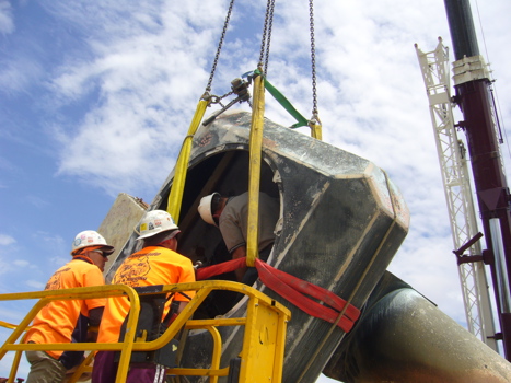 Dismantling the Telescope, Mount Stromlo, November 2008