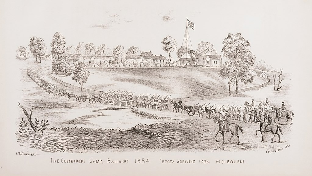 a hand drawn sketch of soldiers marching up a hill