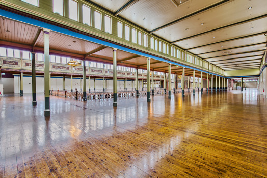 Interior of the Royal Exhibition Building