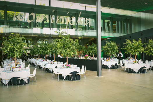 Melbourne Museum foyer dinner