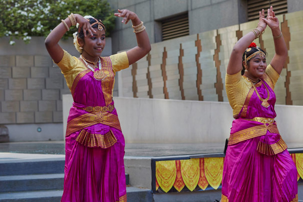  Dancers performing at Diwali Kids Fest in Immigration Museum
