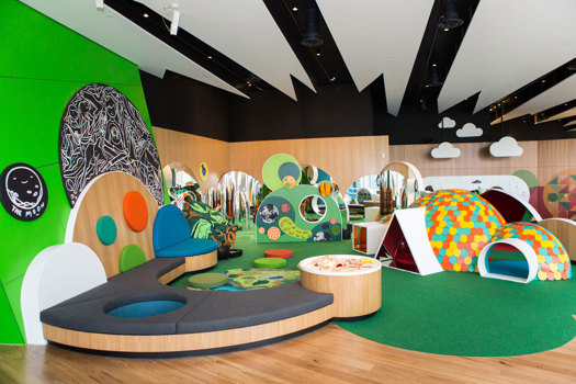 Reading, Puzzles, Activities area in Children's Gallery, Melbourne Museum