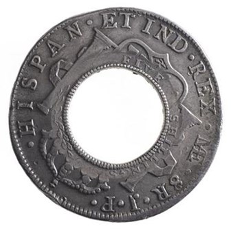 Five shilling coin
