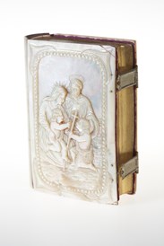 Missal with a mother of pearl cover