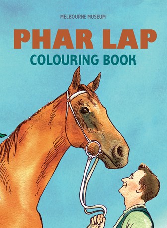 Phar Lap Colouring Book